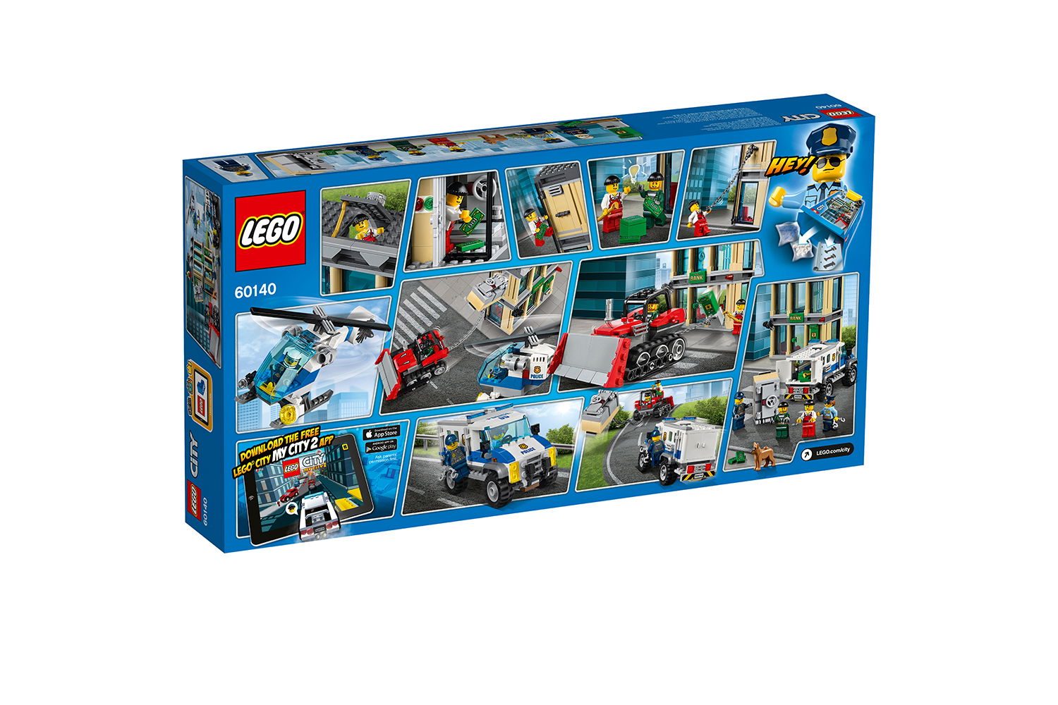 LEGO® City Bankraub mit Planierraupe