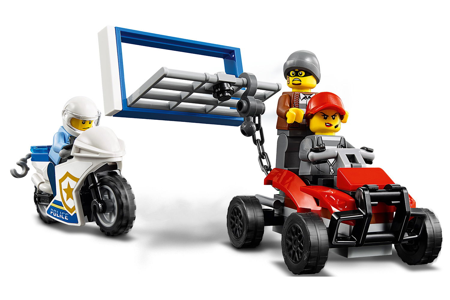 LEGO® City Polizeihubschrauber-Transport